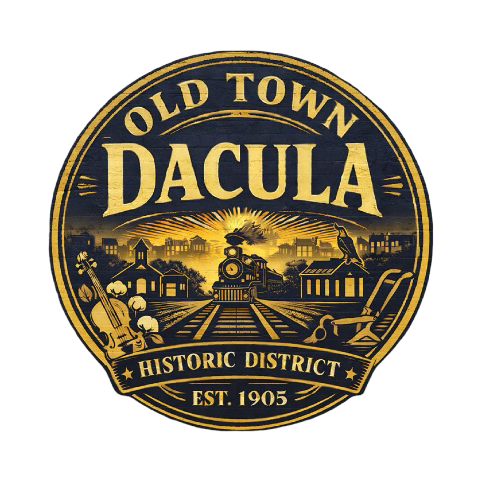 Dacula Old Town Logo